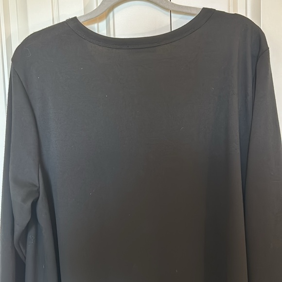 Black Botanique Dress 2X New - Picture 6 of 7